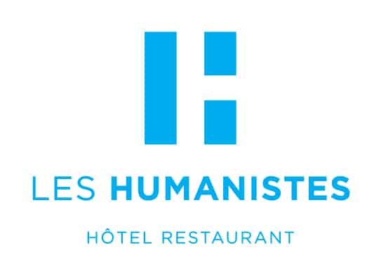 HUM – Logo avec baseline RVB – Bleu
